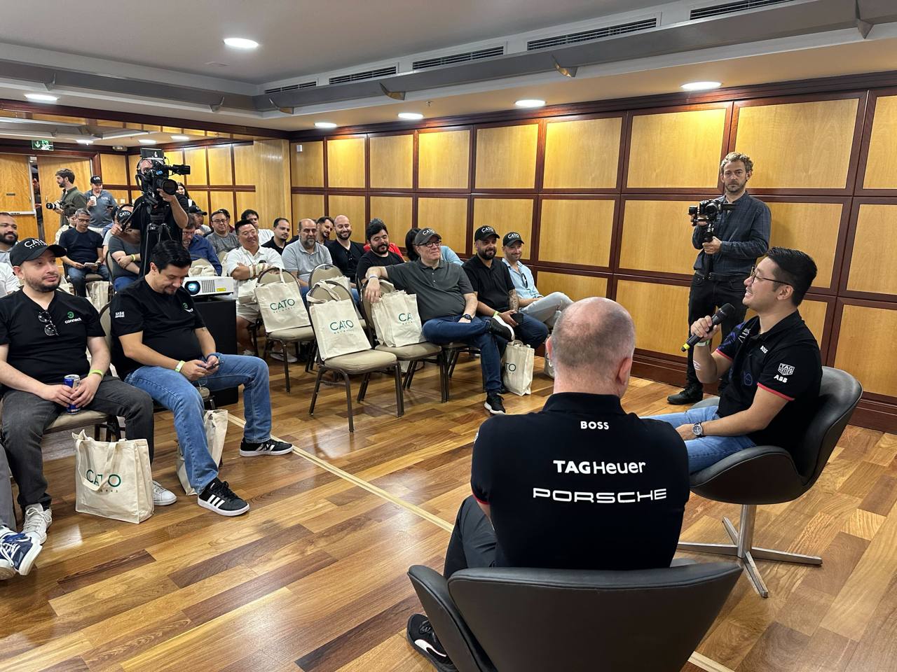 Cato Networks Formula E Porsche TAG Heuer partner event