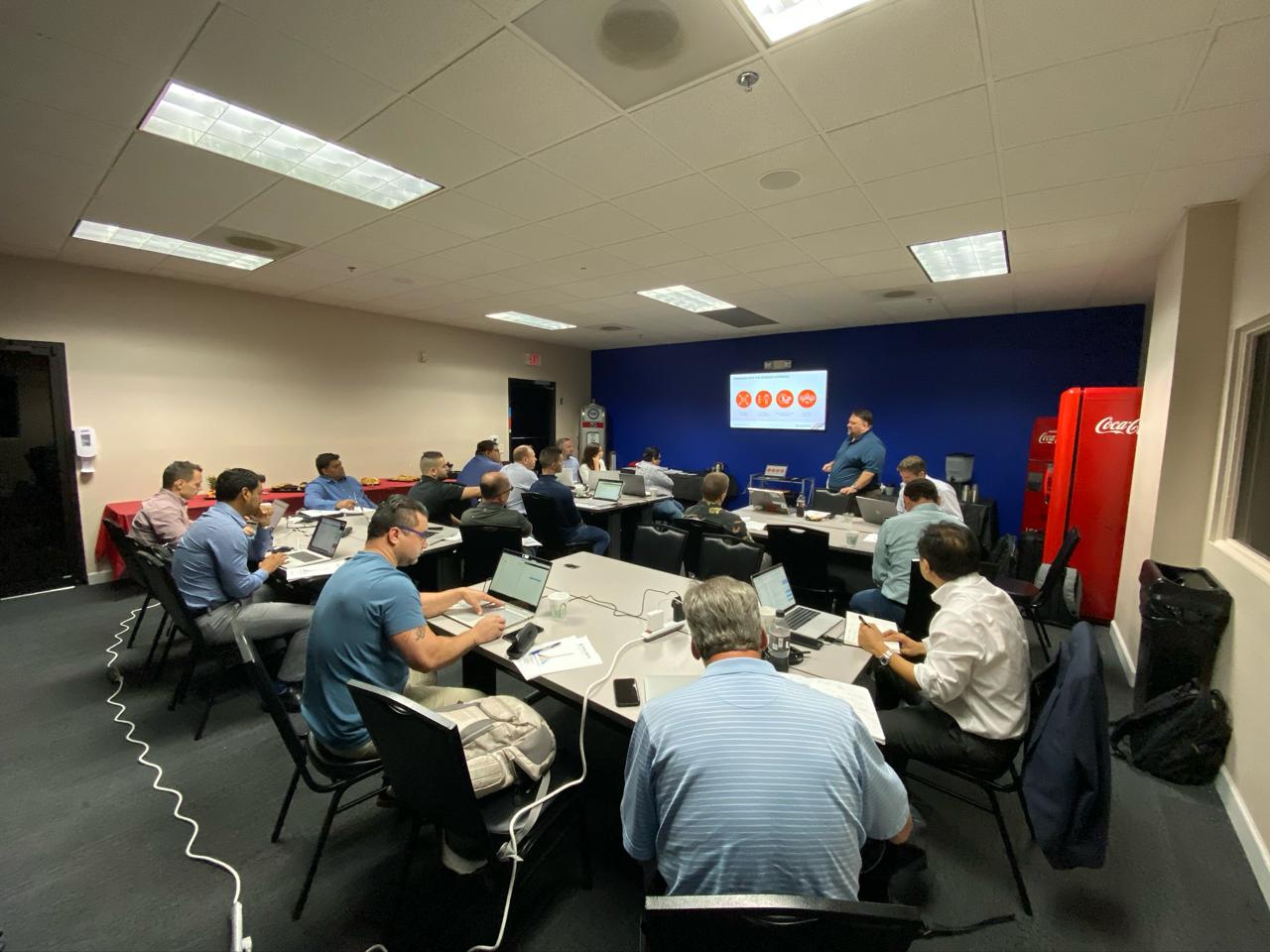 Evin Safdia leading Palo Alto Networks Ultimate Test Drive in Fort Lauderdale 2019