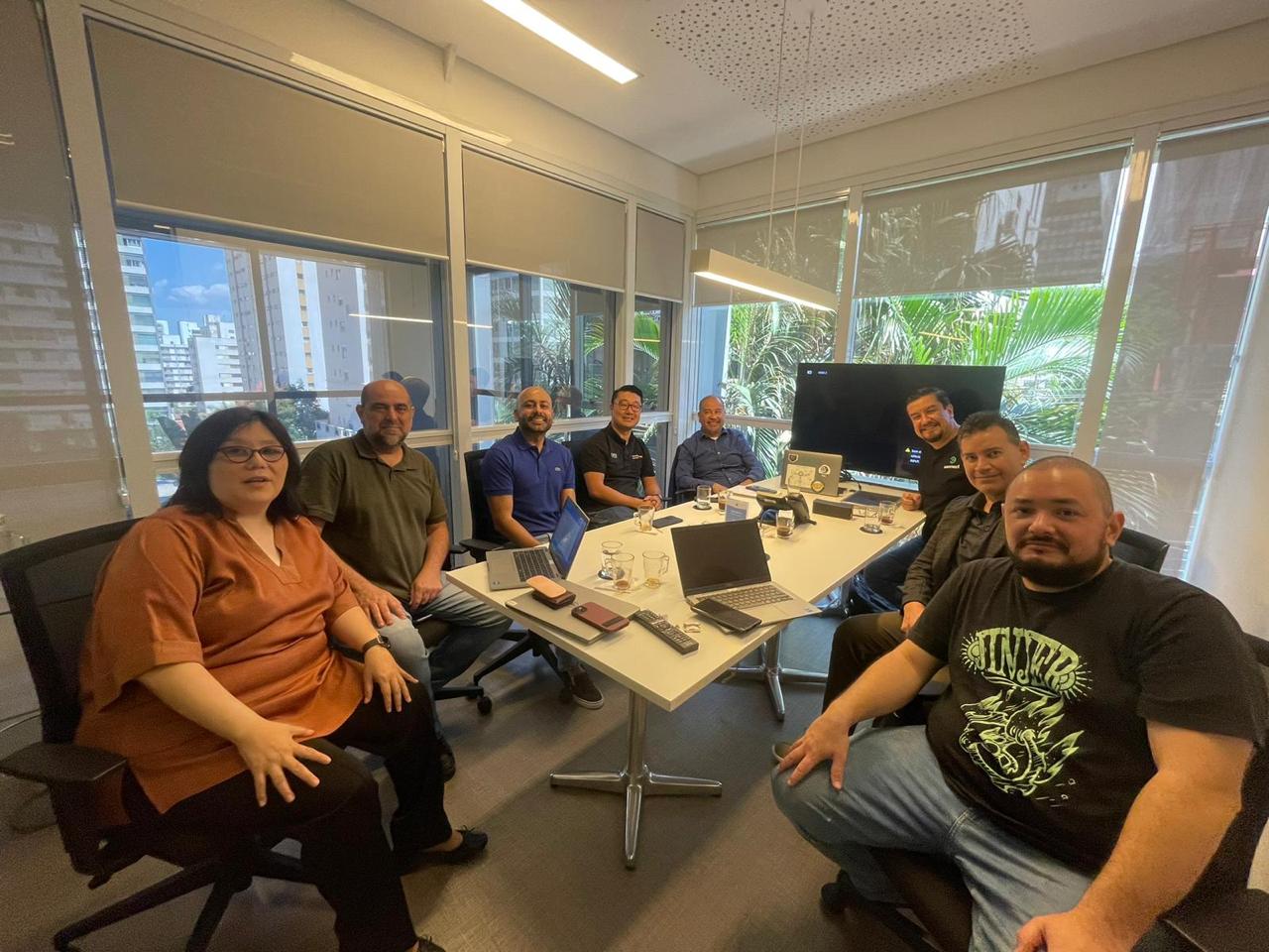 Evin Safdia at Cato Networks partner workshop in São Paulo 2024